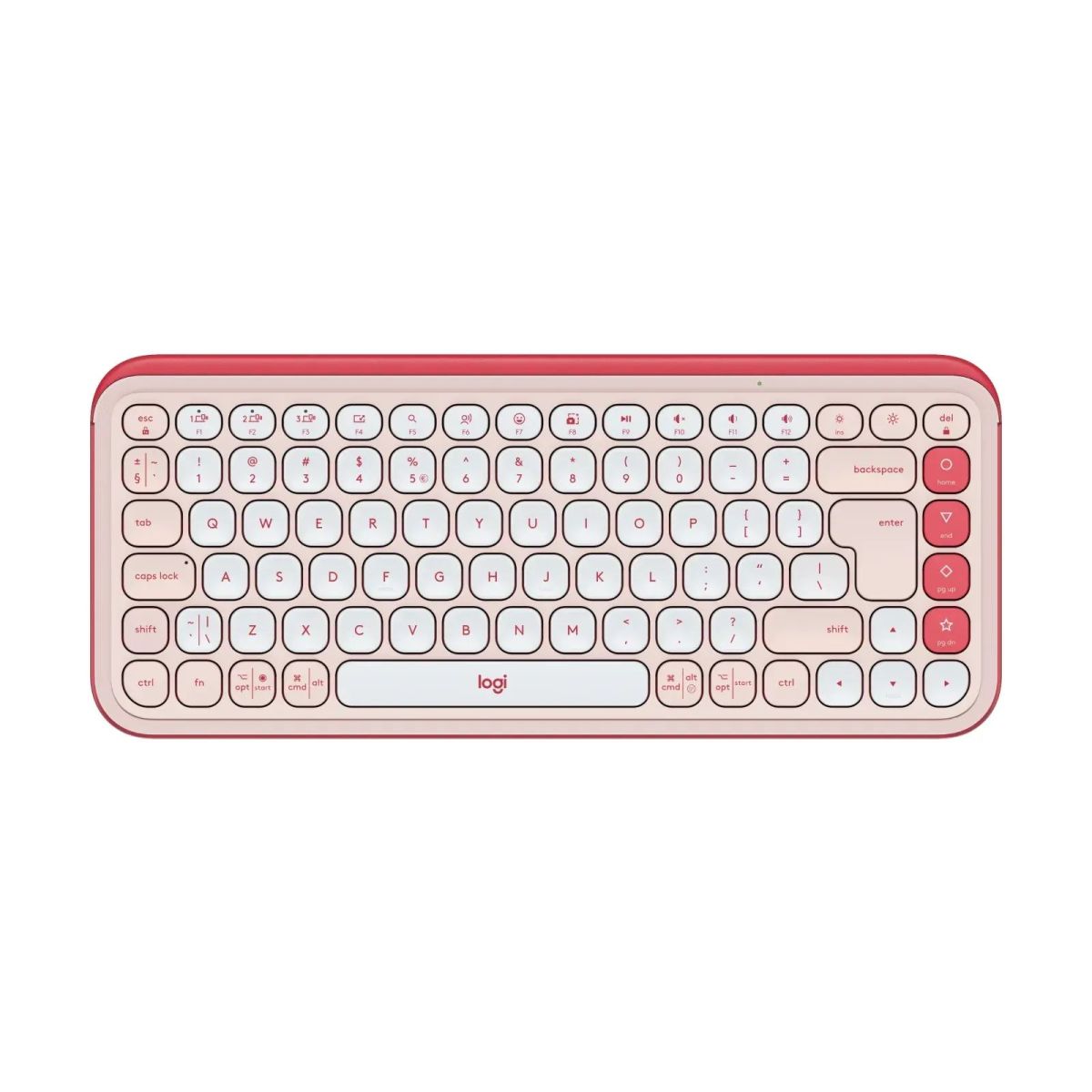 Клавіатура Logitech POP Icon Keys Bluetooth UA Rose (920-013073)
