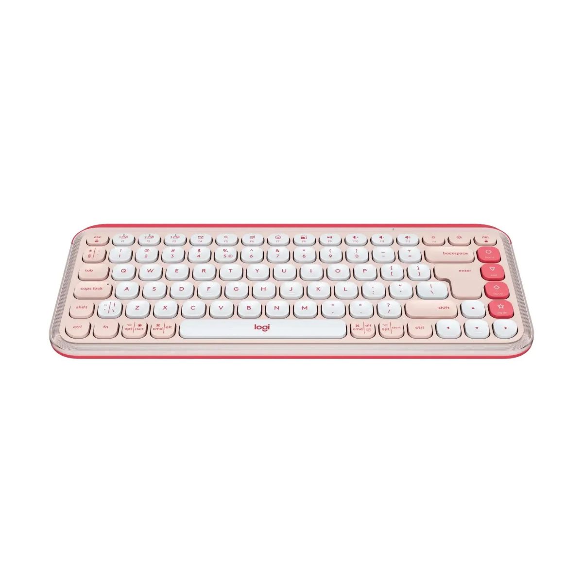 Клавіатура Logitech POP Icon Keys Bluetooth UA Rose (920-013073)