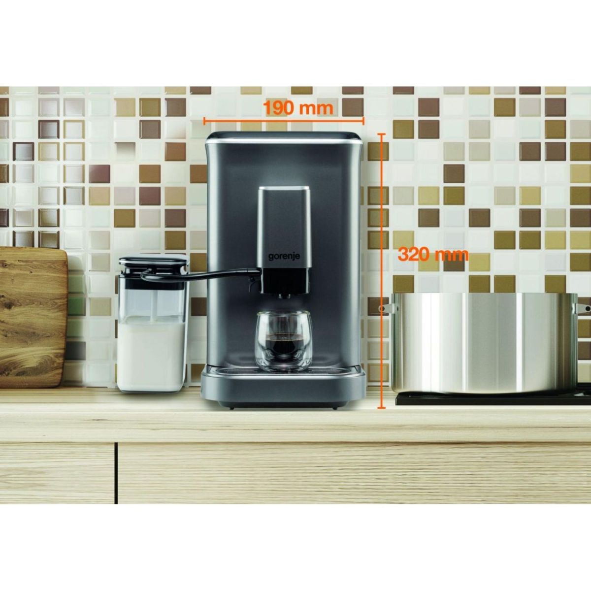 Кавомашина Gorenje GFACM20S