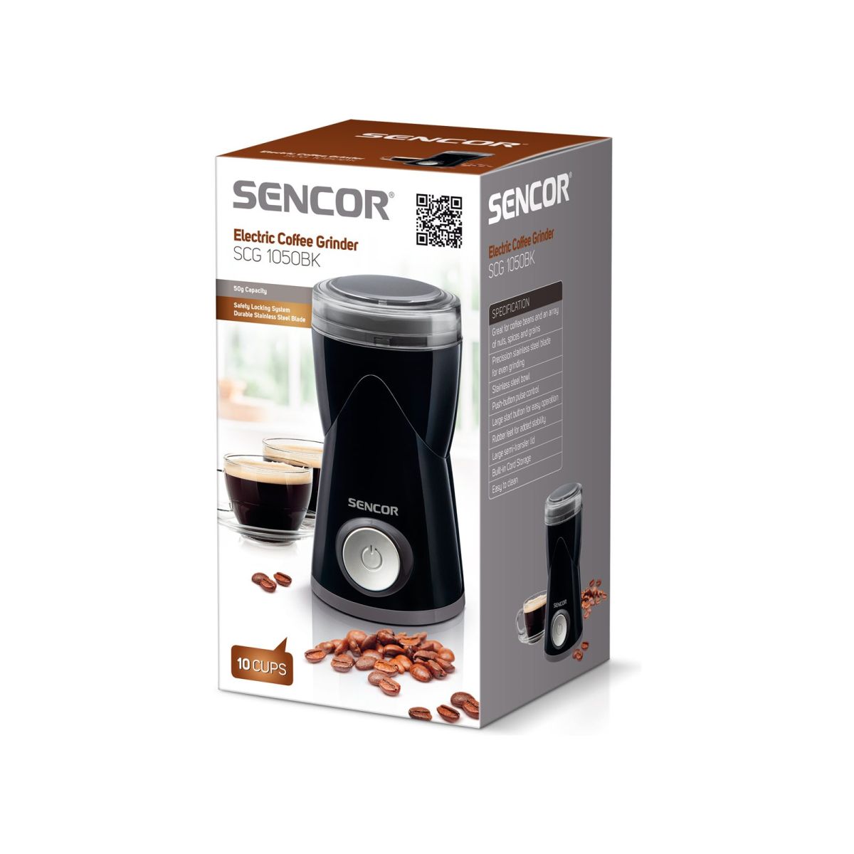 Кавомолка Sencor SCG 1050BK