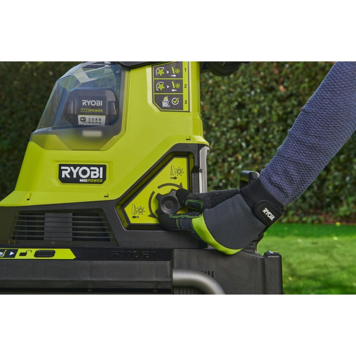 Садовий подрібнювач Ryobi Max Power RY36SHX40-0 (без АКБ та ЗУ) (5133005451)