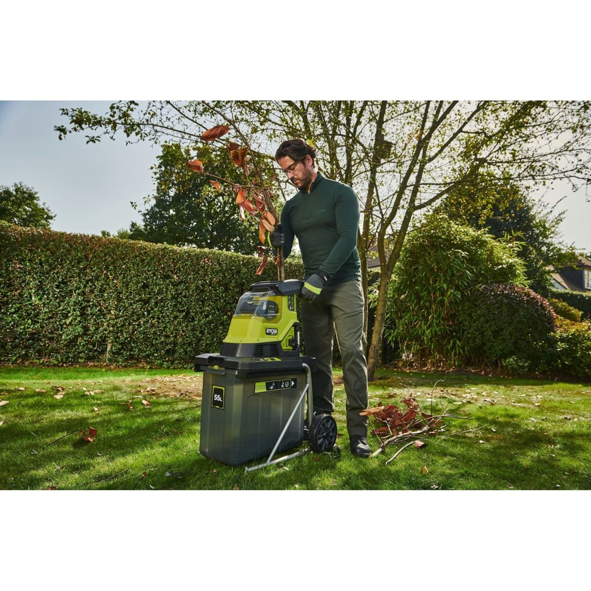 Садовий подрібнювач Ryobi Max Power RY36SHX40-0 (без АКБ та ЗУ) (5133005451)