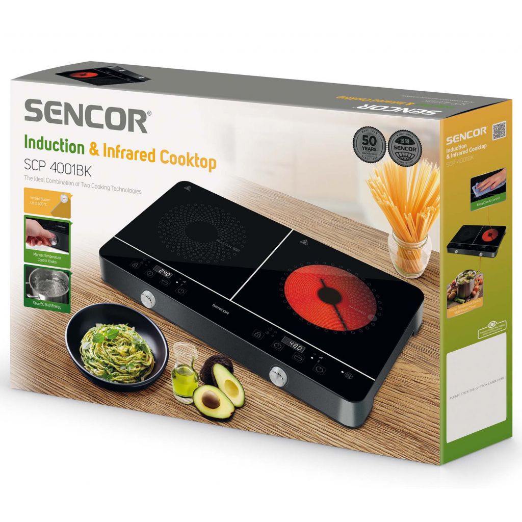 Настільна плита Sencor SCP 4001BK