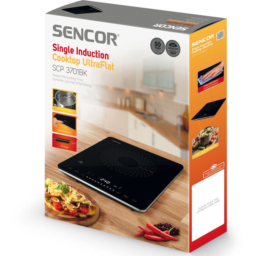 Настільна плита Sencor SCP 3701BK