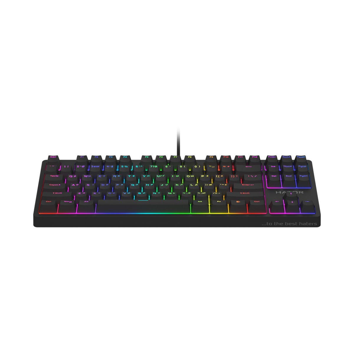 Клавіатура Hator Rockfall 2 Mecha TKL Orange Black (HTK-520)