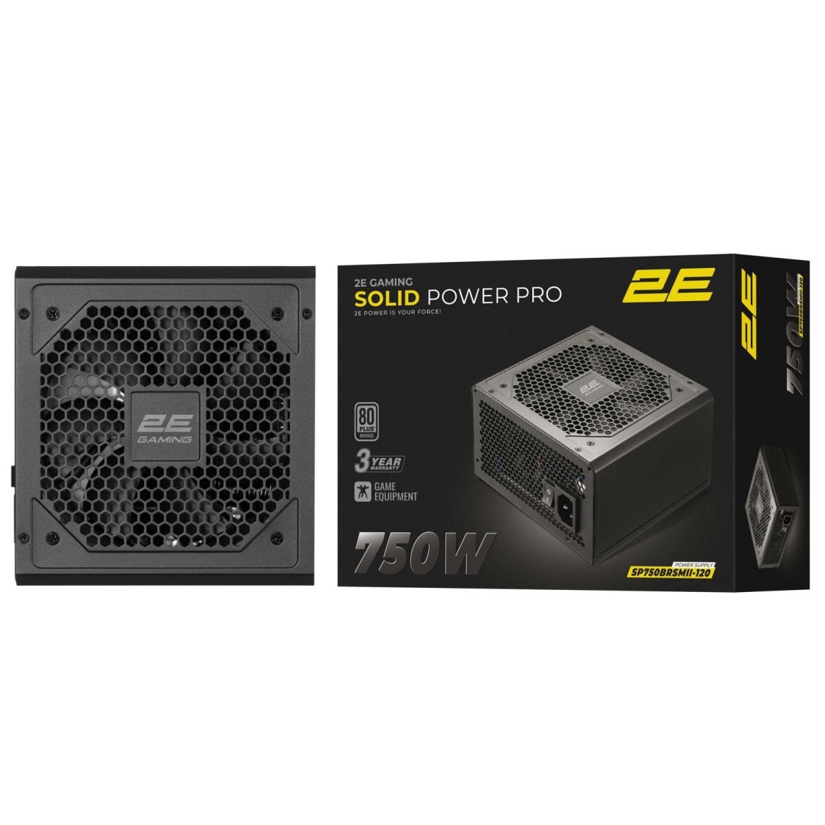 Блок живлення 2E Gaming Solid Power Pro 750W (2E-SP750BRSMII-120)