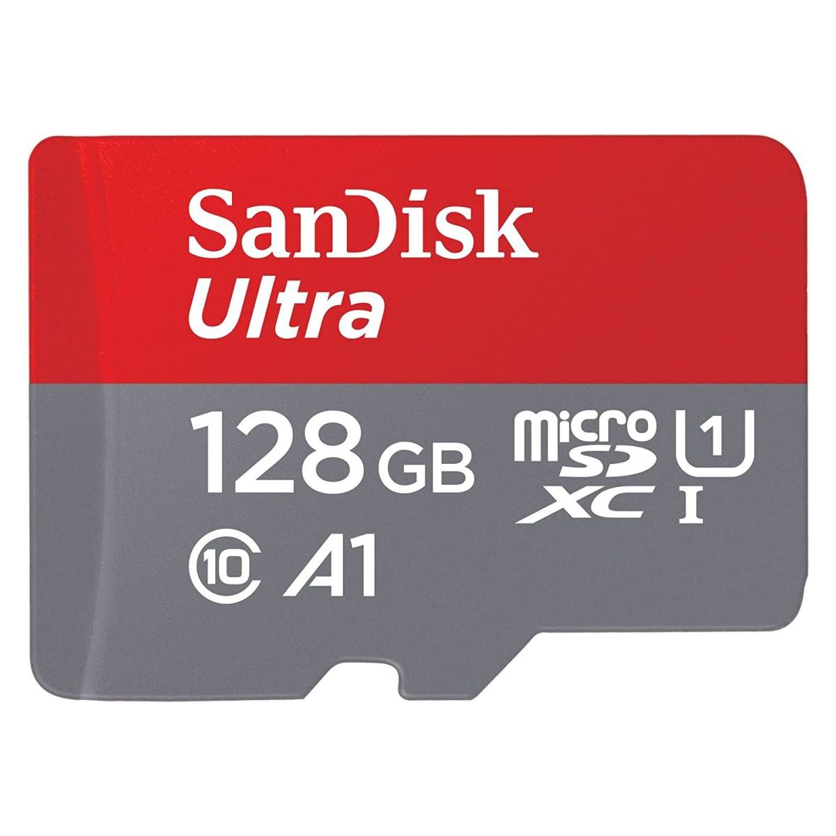 Карта пам'яті microSDXC SanDisk Ultra 128GB UHS-I A1 Class 10 (SDSQUAB-128G-GN6MN)
