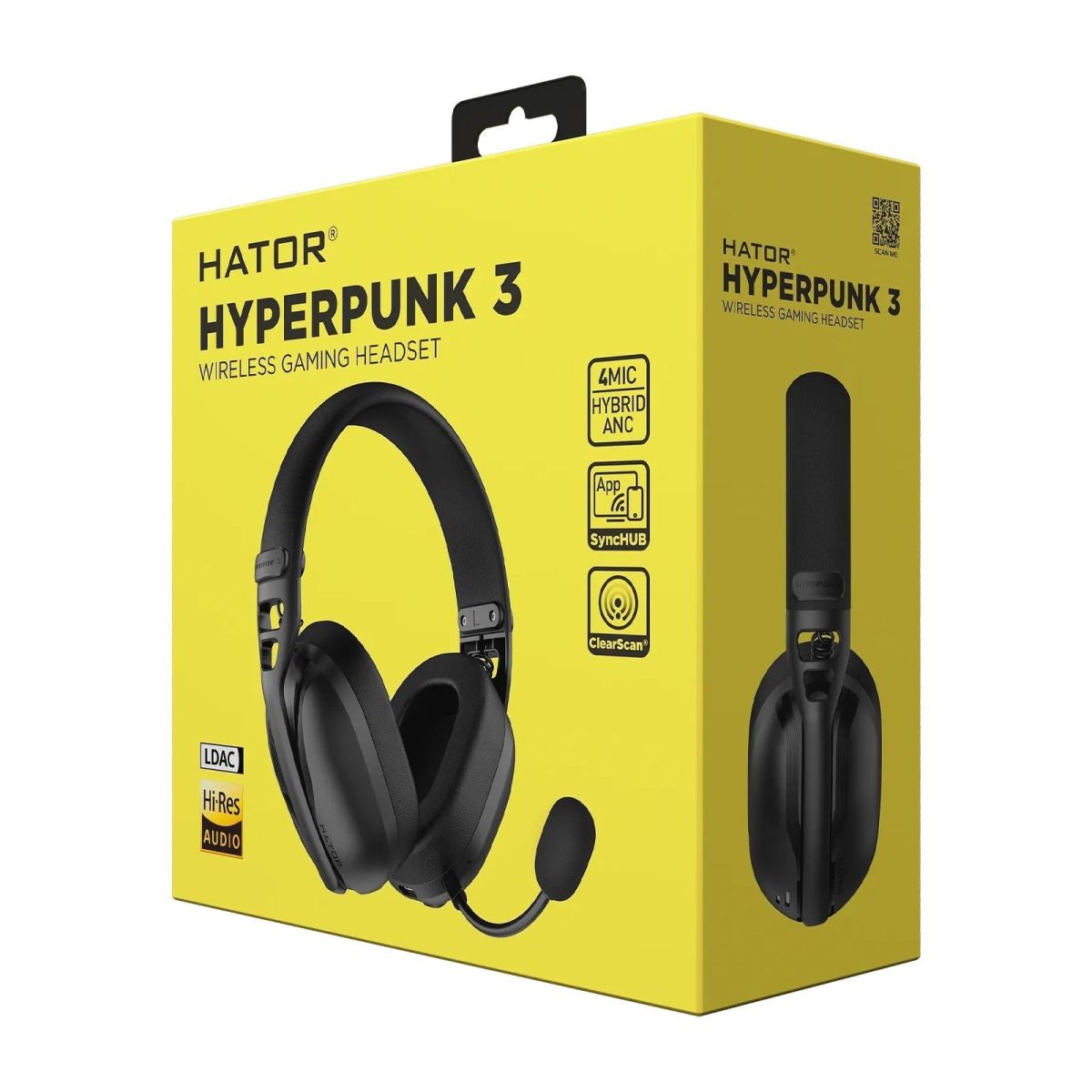 Навушники Hator Hyреrpunk 3 Wireless Black (ESH15)