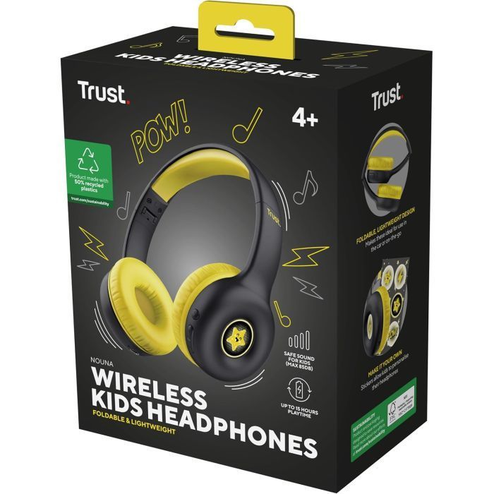 Навушники Trust Nouna Kids Wireless Black