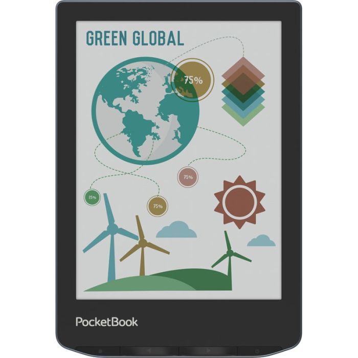 Електронна книга Pocketbook 634K3 Verse Pro Color StormySea