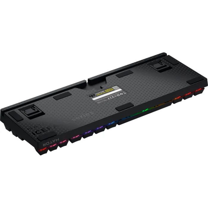 Клавіатура Hator Icefall Mecha TKL Rainbow Wireless Black (HTK287UA)