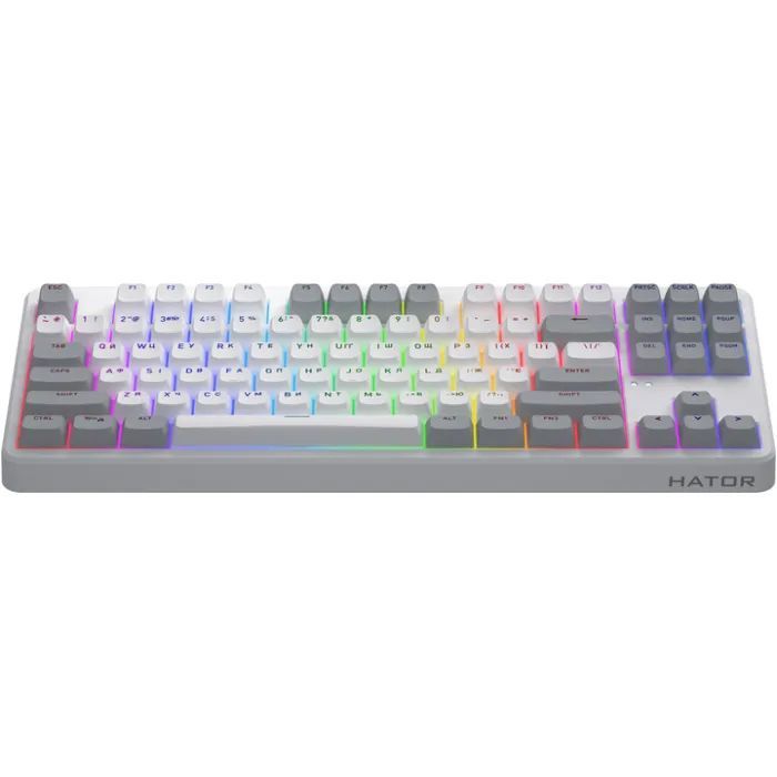 Клавіатура Hator Rockfall 3 Mecha TKL Wireless White (HTK851UA)