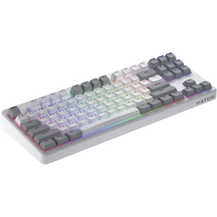 Клавіатура Hator Rockfall 3 Mecha TKL Wireless White (HTK851UA)