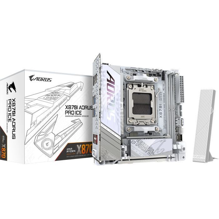 Материнська плата Gigabyte X870I AORUS PRO ICE