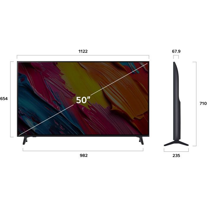 Телевізор LG 50QNED70A6A