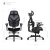 Крісло ігрове TX3 Flex Pro Mesh Black (TEGC-3076101.12)