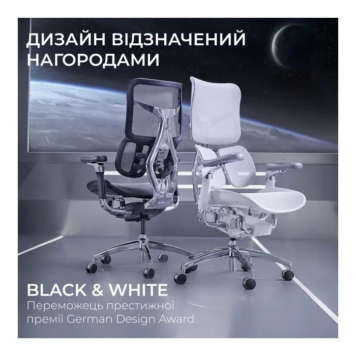 Офісне крісло Sihoo Doro S300 Mesh Light Grey (S300-M202)