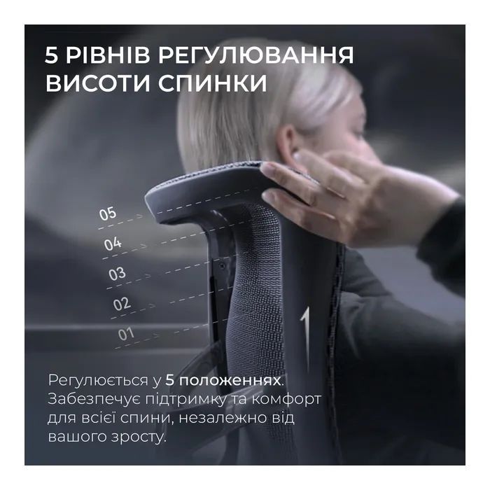 Офісне крісло Sihoo Doro S300 Mesh Dark Grey (S300-M201)
