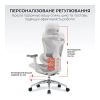 Офісне крісло Sihoo Doro C300L Mesh White (DORO-C300L-A3-102)