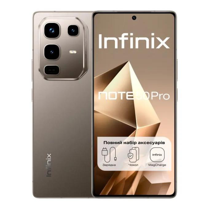 Смартфон Infinix Note 50 Pro 12/256 Titanium Grey