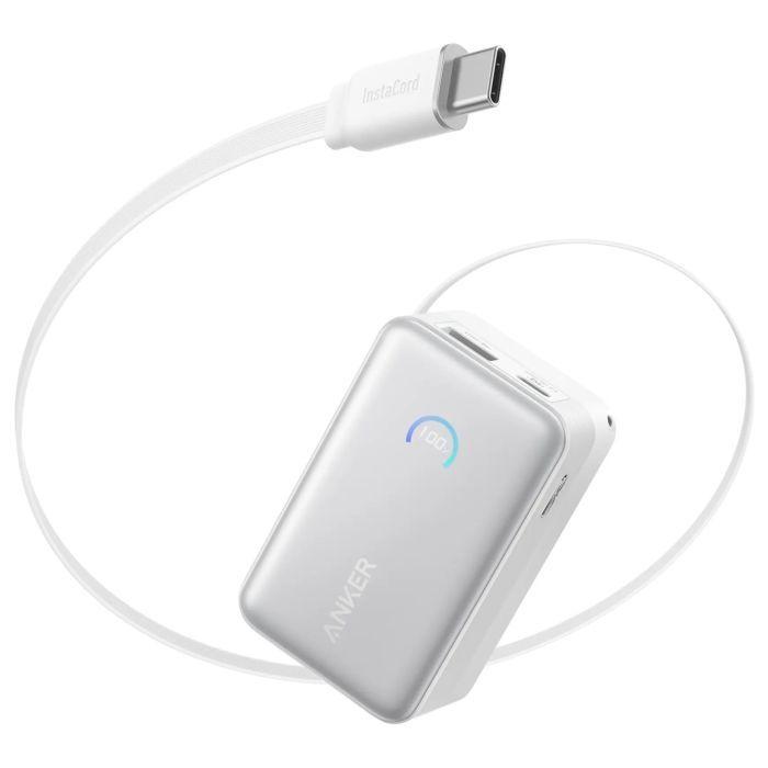 Батарея універсальна Anker Nano 10000mAh 45W White (A1638H21)