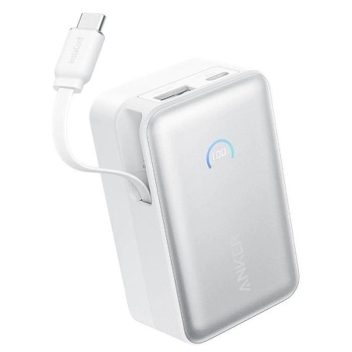 Батарея універсальна Anker Nano 10000mAh 45W White (A1638H21)