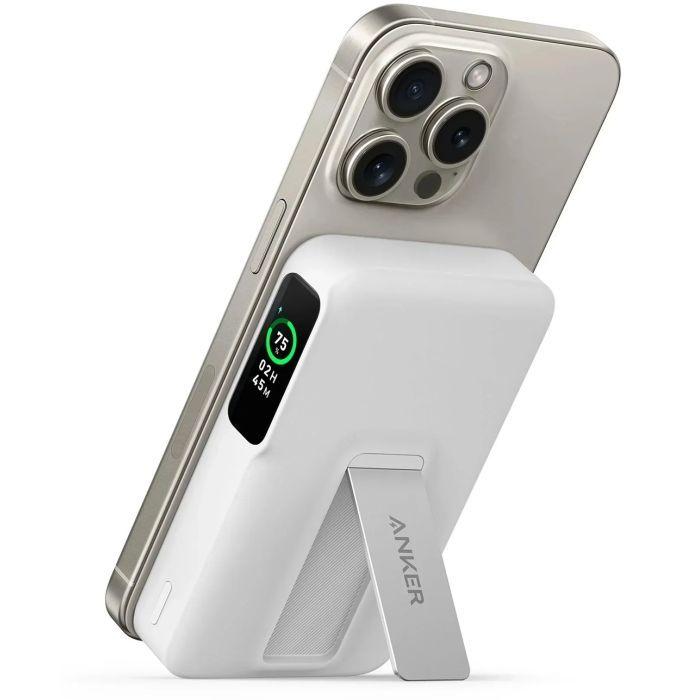 Батарея універсальна Anker MagGo 10000mAh 27W White (A1654G21)