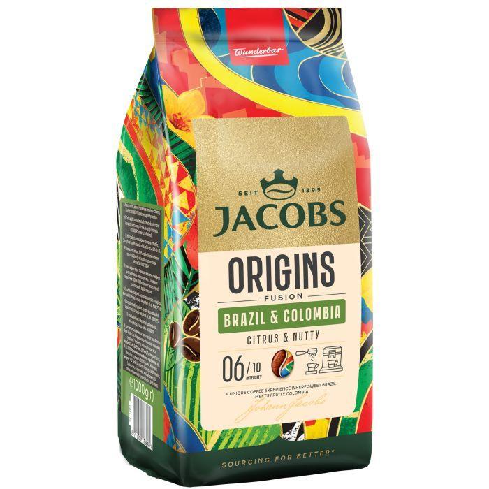 Кава в зернах Jacobs South America Blend 1 кг
