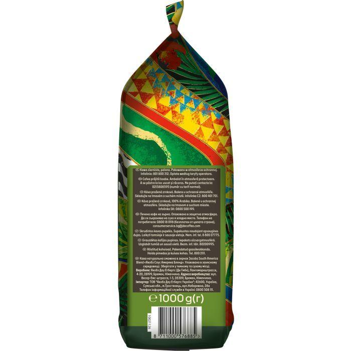 Кава в зернах Jacobs South America Blend 1 кг