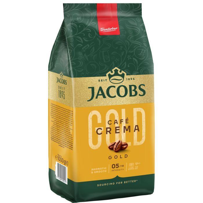 Кава в зернах Jacobs Crema Gold 1 кг