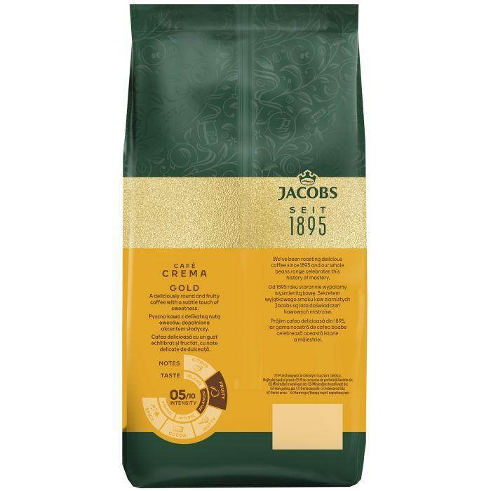 Кава в зернах Jacobs Crema Gold 1 кг