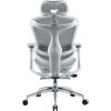 Офісне крісло з підставкою для ніг Sihoo DORO C300L Mesh White (DORO-C300L-A3-102-JT)