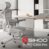 Офісне крісло з підставкою для ніг Sihoo DORO C300 Pro Mesh White (DORO-C300-PRO-M102-JT)
