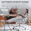 Офісне крісло з підставкою для ніг Sihoo DORO C300 Pro Mesh White (DORO-C300-PRO-M102-JT)