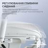 Офісне крісло з підставкою для ніг Sihoo DORO C300 Pro Mesh White (DORO-C300-PRO-M102-JT)