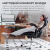 Офісне крісло з підставкою для ніг Sihoo DORO C300 Pro Mesh Black (DORO-C300-PRO-M101-JT)