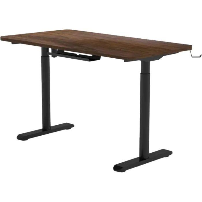 Геймерський стіл Sihoo D05 Walnut Black (D05-104/D05-107)
