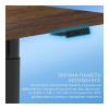 Геймерський стіл Sihoo D05 Walnut Black (D05-104/D05-107)