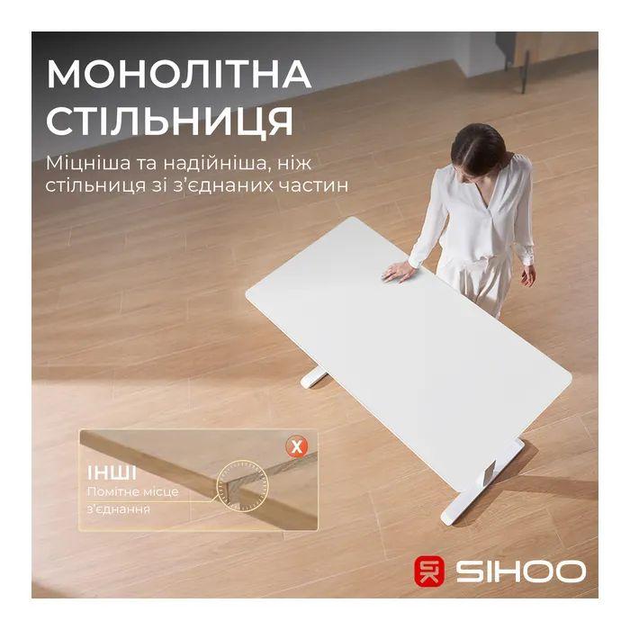 Геймерський стіл Sihoo D03 White (D03-106/D03-107)