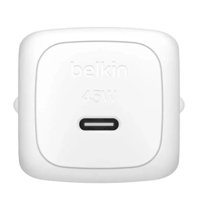 Зарядний пристрій Belkin USB-C PD45W PPS White (WCA013KQWH)