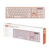 Клавіатура 2E KS270 Wireless UA Pink White (2E-KS270WBPN_UA)
