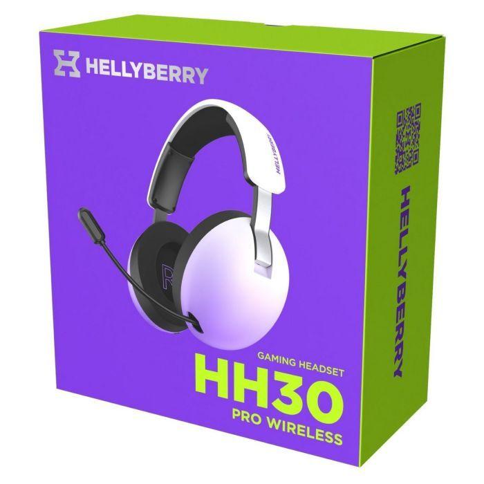 Навушники Hator Hellyberry HH30 PRO Wireless White Violet