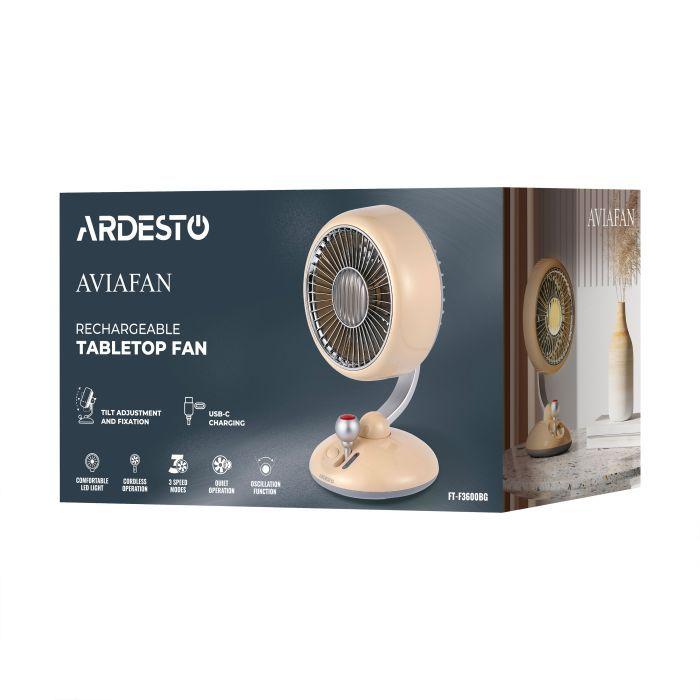 Вентилятор Ardesto AviaFan Biege (FT-F3600BG)