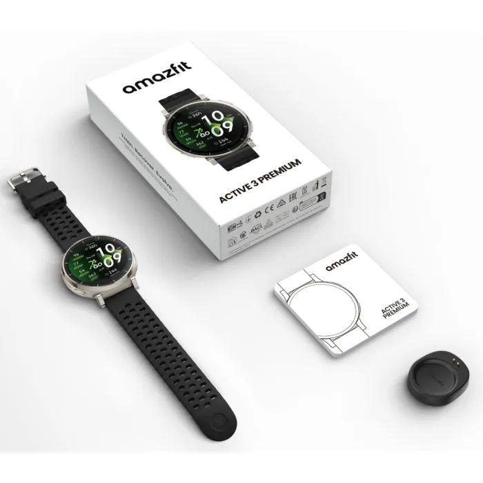 Смарт-годинник Amazfit Active 3 Premium Silver