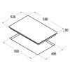 Варильна поверхня Cata Giga 600 White