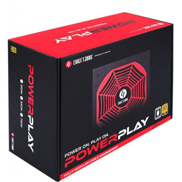 Блок живлення Chieftronic PowerPlay Gold 650W (GPU-650FC)