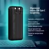 Батарея універсальна ColorWay EnergyPlus 20000mAh Black (CW-PB200LPB4BK-PDD)