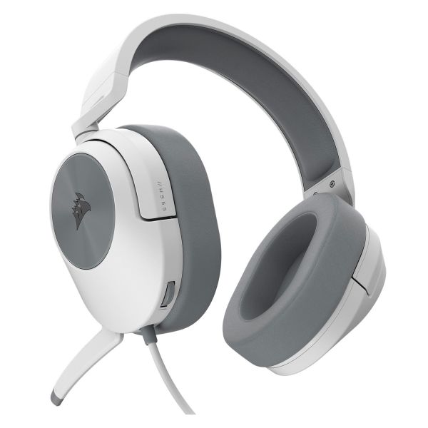 Гарнитура игровая Corsair HS55 Surround Headset White (CA-9011266-EU)