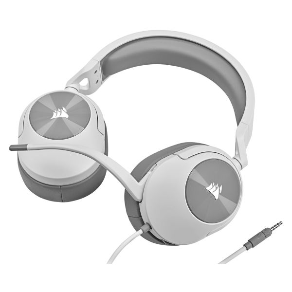 Гарнітура ігрова Corsair HS55 Surround Headset White (CA-9011266-EU)
