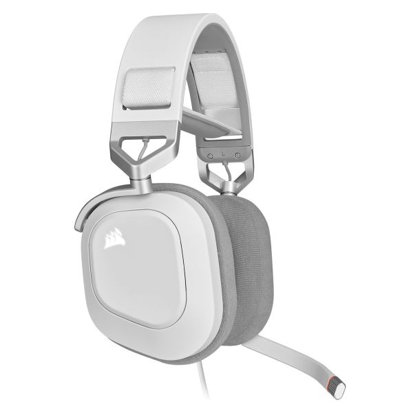 Гарнитура игровая Corsair HS80 RGB USB Headset White (CA-9011238-EU)